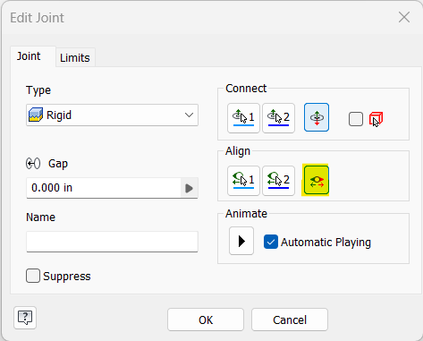 Invert Alignment Example